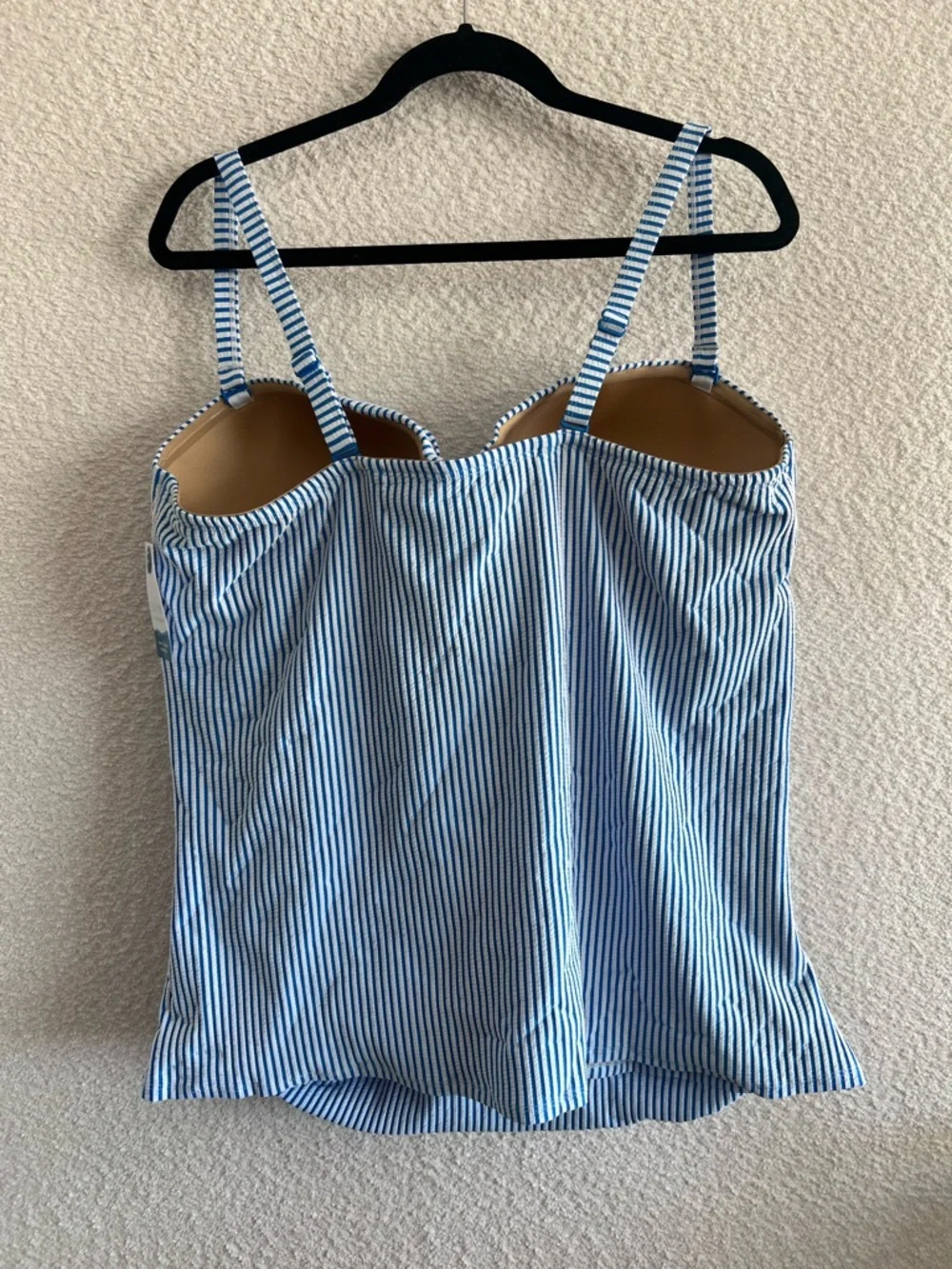 Cacique Lane Bryant NWT Women’s Plus Size Swim Balconette Tankini Top Size 44DDD